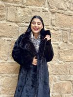 LONG FAUX FUR JACKET - Image 5