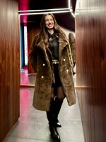LONG FAUX FUR JACKET - Image 7