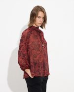 BLOUSE PRINTED MOCK NECK - Image 3