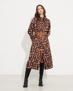 MIDI SHIRT DRESS PRINTED