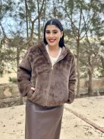 FAUX FUR JACKET - Image 3