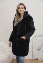 FAUX FUR AND PUFFER JACKET - Image 3