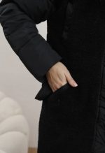 FAUX FUR AND PUFFER JACKET - Image 4