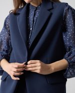 BLAZER SLEEVELESS SUIT - Image 3
