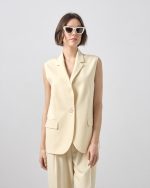 BLAZER SLEEVELESS LIGHTWEIGHT