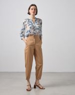 TROUSER COTTON HIGH WAIST - Image 3