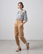 TROUSER COTTON HIGH WAIST - Image 6