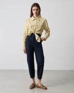 TROUSER COTTON HIGH WAIST - Image 8