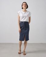 JEAN SKIRT PENCIL