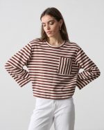 T-SHIRT CROPPED STRIPES - Image 14