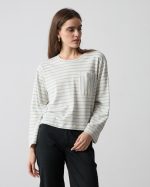 T-SHIRT CROPPED STRIPES - Image 2