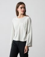 T-SHIRT CROPPED STRIPES - Image 6