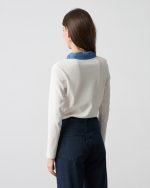 BLOUSE DENIM CONTRAST - Image 5