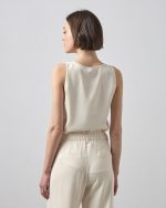BLOUSE CREPE SLEEVELESS - Image 5