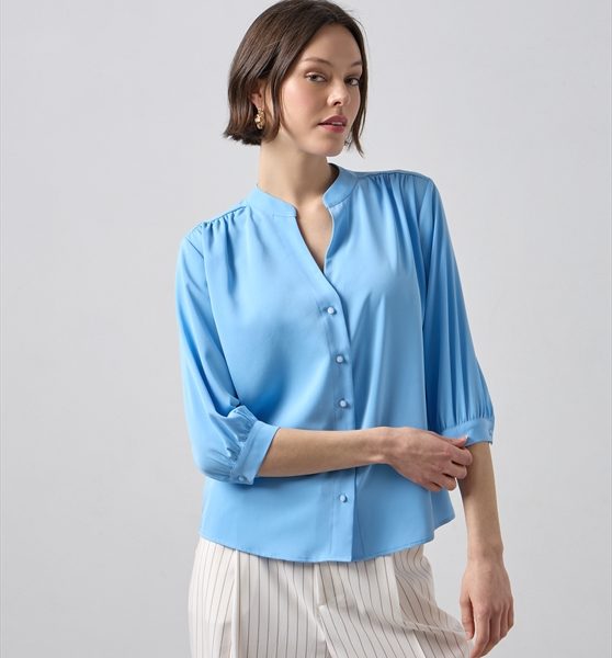 MAO SHIRT CREPE
