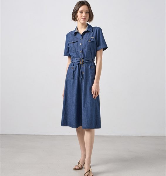 SHIRT DRESS JEAN