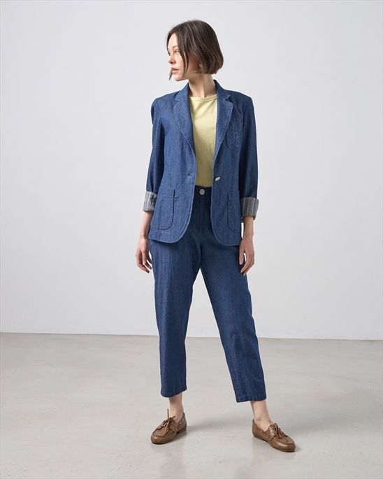 81008.jpg BLAZER JACKET JEAN - Image 1