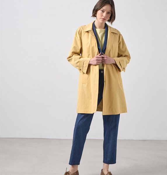 COTTON TRENCH COAT