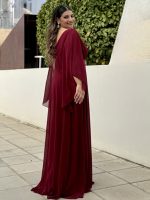 MAXI CHIFFON DRESS - Image 5