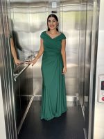 MAXI DRESS RUCHED SIDE - Image 3