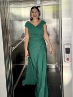 MAXI DRESS RUCHED SIDE - Image 8