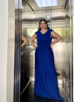 MAXI DRESS RUCHED SIDE - Image 9