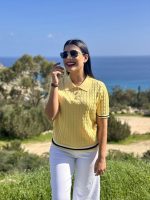KNITTED BLOUSE SHORT SLEEVE - Image 3