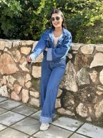 TROUSER JEAN WIDE LEG