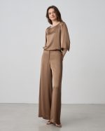 TROUSER SATIN WIDE LEG - Image 3