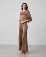 TROUSER SATIN WIDE LEG - Image 6