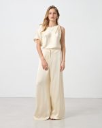 TROUSER SATIN WIDE LEG - Image 13