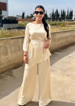 TROUSER SATIN WIDE LEG - Image 14