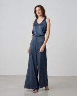 TROUSER SATIN WIDE LEG - Image 8