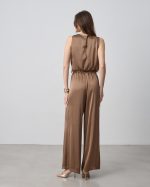 JUMPSUIT SATIN DRAPE - Image 10