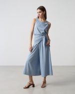 TROUSER COTTON MELANGE