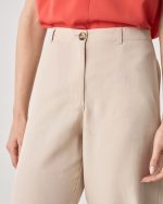 TROUSER WIDE LEG TENCEL LINEN - Image 4