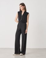 TROUSER WIDE LEG TENCEL LINEN - Image 9