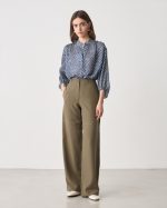TROUSER WIDE LEG TENCEL LINEN - Image 13