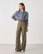 TROUSER WIDE LEG TENCEL LINEN - Image 17