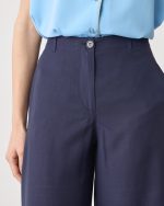 TROUSER WIDE LEG TENCEL LINEN - Image 22