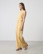 TROUSER WIDE LEG TENCEL LINEN - Image 27