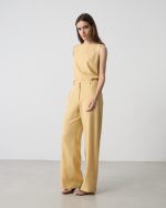 TROUSER WIDE LEG TENCEL LINEN - Image 30