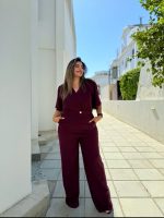 JUMPSUIT CREPE CROSS FRONT - Image 2