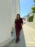 JUMPSUIT CREPE CROSS FRONT - Image 5