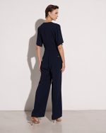 JUMPSUIT CREPE CROSS FRONT - Image 15
