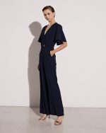 JUMPSUIT CREPE CROSS FRONT - Image 16