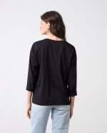 T-SHIRT COTTON V NECK - Image 5