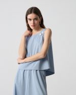 BLOUSE COTTON MELANGE - Image 2