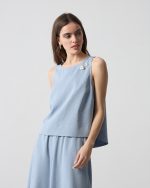 BLOUSE COTTON MELANGE - Image 3