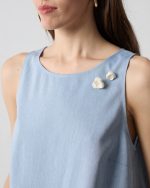 BLOUSE COTTON MELANGE - Image 4